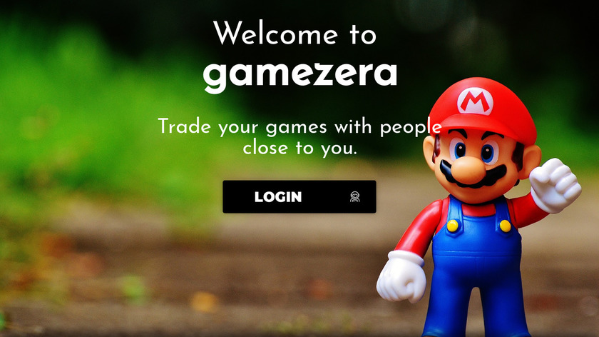 Gamezera Landing Page