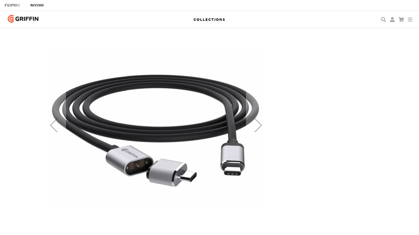 BreakSafe Magnetic USB-C Power Cable Landing Page