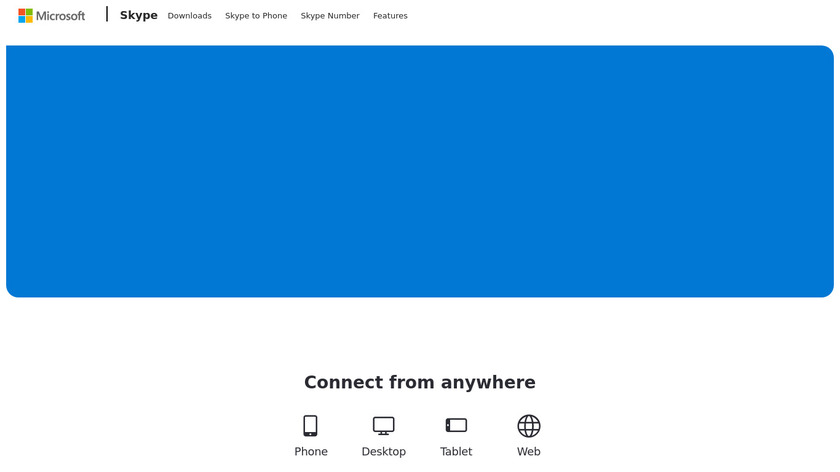 Interviews on Skype Landing Page