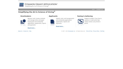 Common Grant Application image