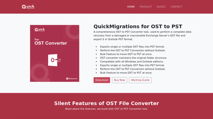 QuickMigrations for OST to PST image