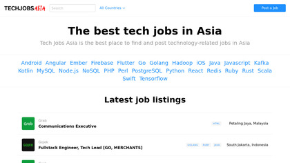 Tech Jobs Asia image