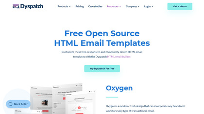 OpenSource Email Template image