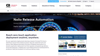broadcom.com CA Release Automation image