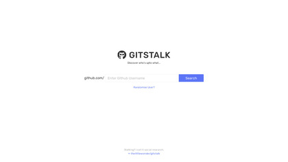 Gitstalk image