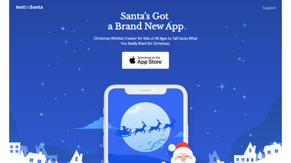 Text to Santa image