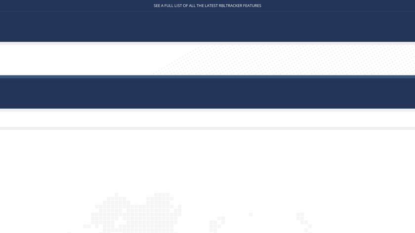RBLTracker Landing Page