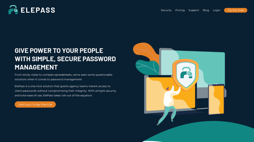 ElePass Landing Page