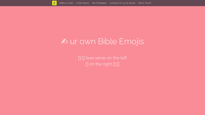 Bible Emoji Translator image
