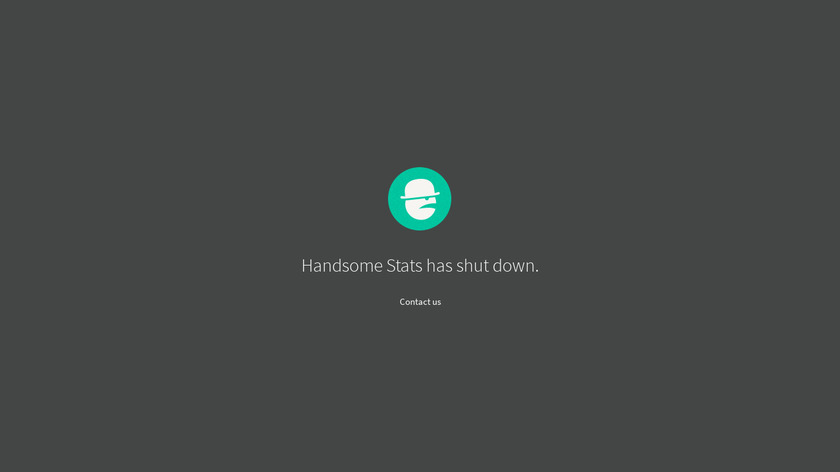 Handsome Stats Landing Page
