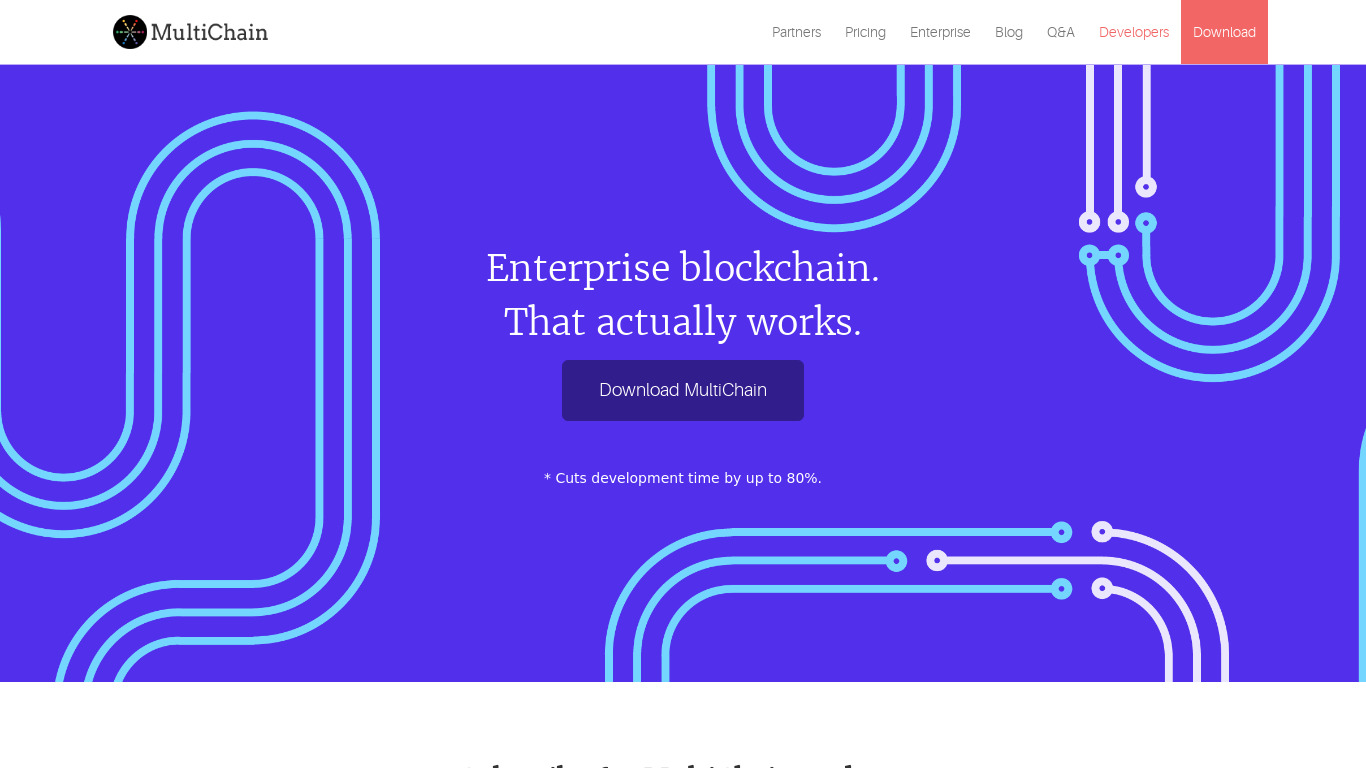 CoinSpark Landing page