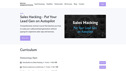 Sales Hacking Course image