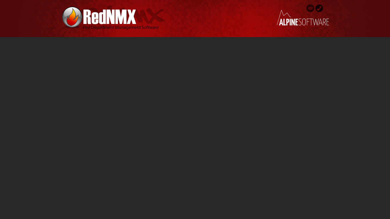 RedAlert NMX Landing page