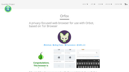 Orfox image