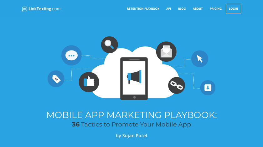 Mobile App Marketing Playbook Landing Page
