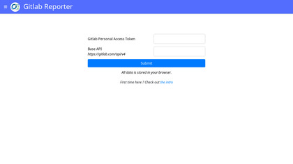 Reporting Tool For Gitlab image