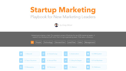 Startup Marketing Playbook image