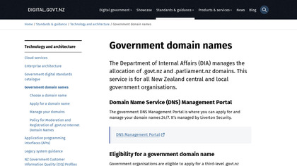 NewZealand Government Registrar image