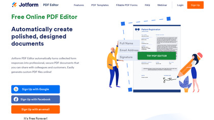 Jotform PDF Editor screenshot