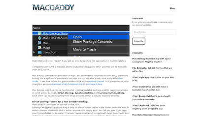 Mac Backup Guru image