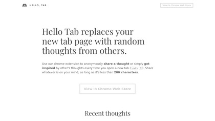 Hello Tab image