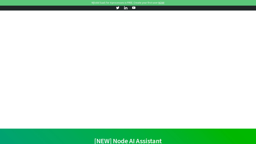 NodeSource Landing Page