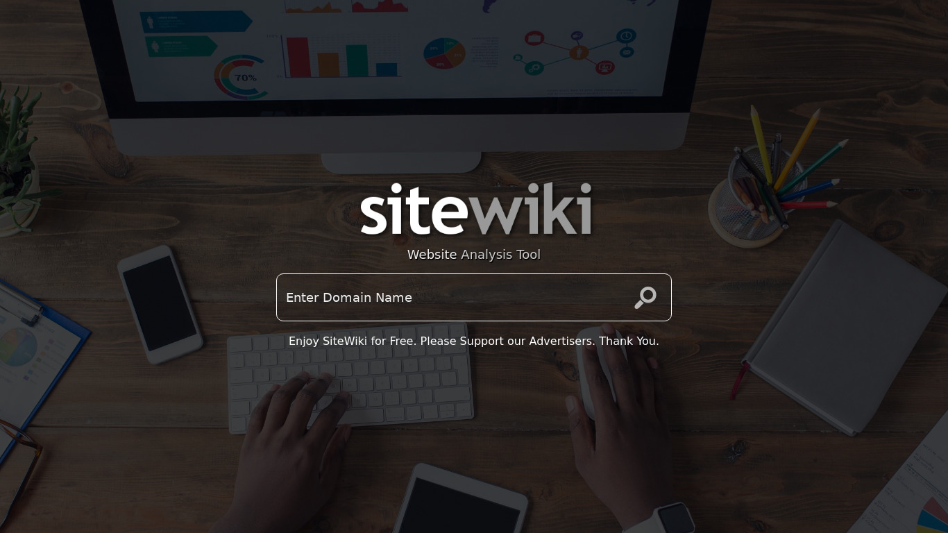 SiteWiki.co.co Landing page