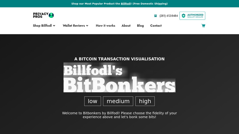 Bitbonkers Landing Page