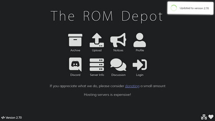 The ROM Depot image