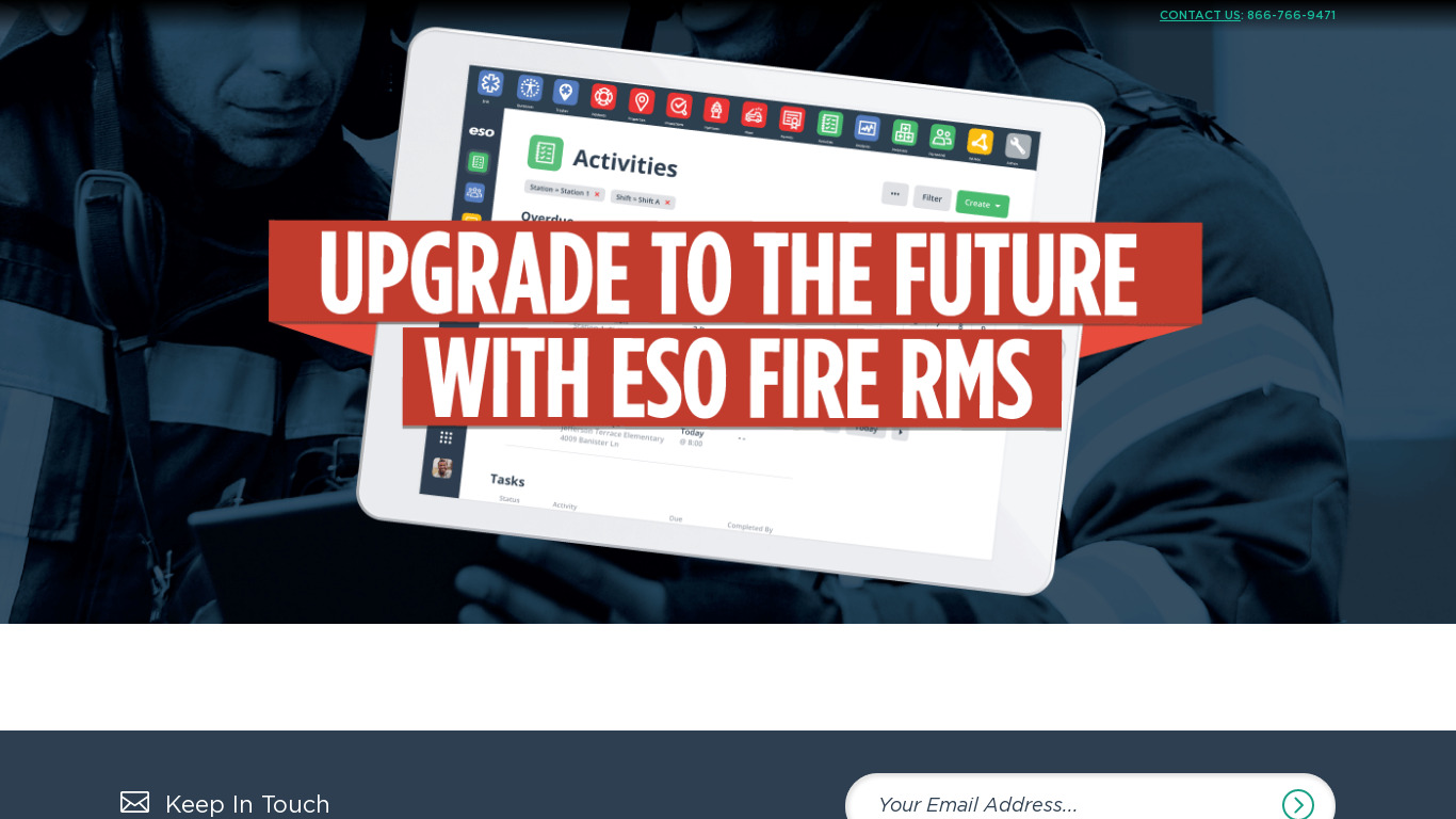 FIREHOUSE Software Landing page