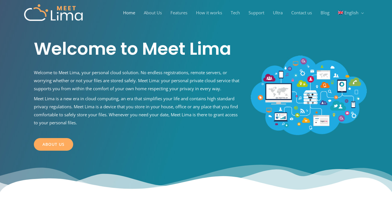 Lima Landing page