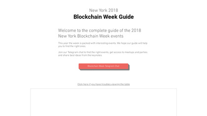 NY Blockchain Week Guide 2018 image
