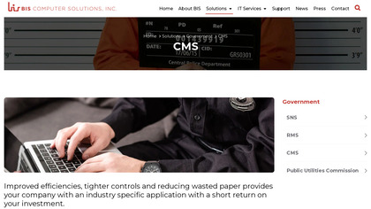 BIS Corrections Management Solution image