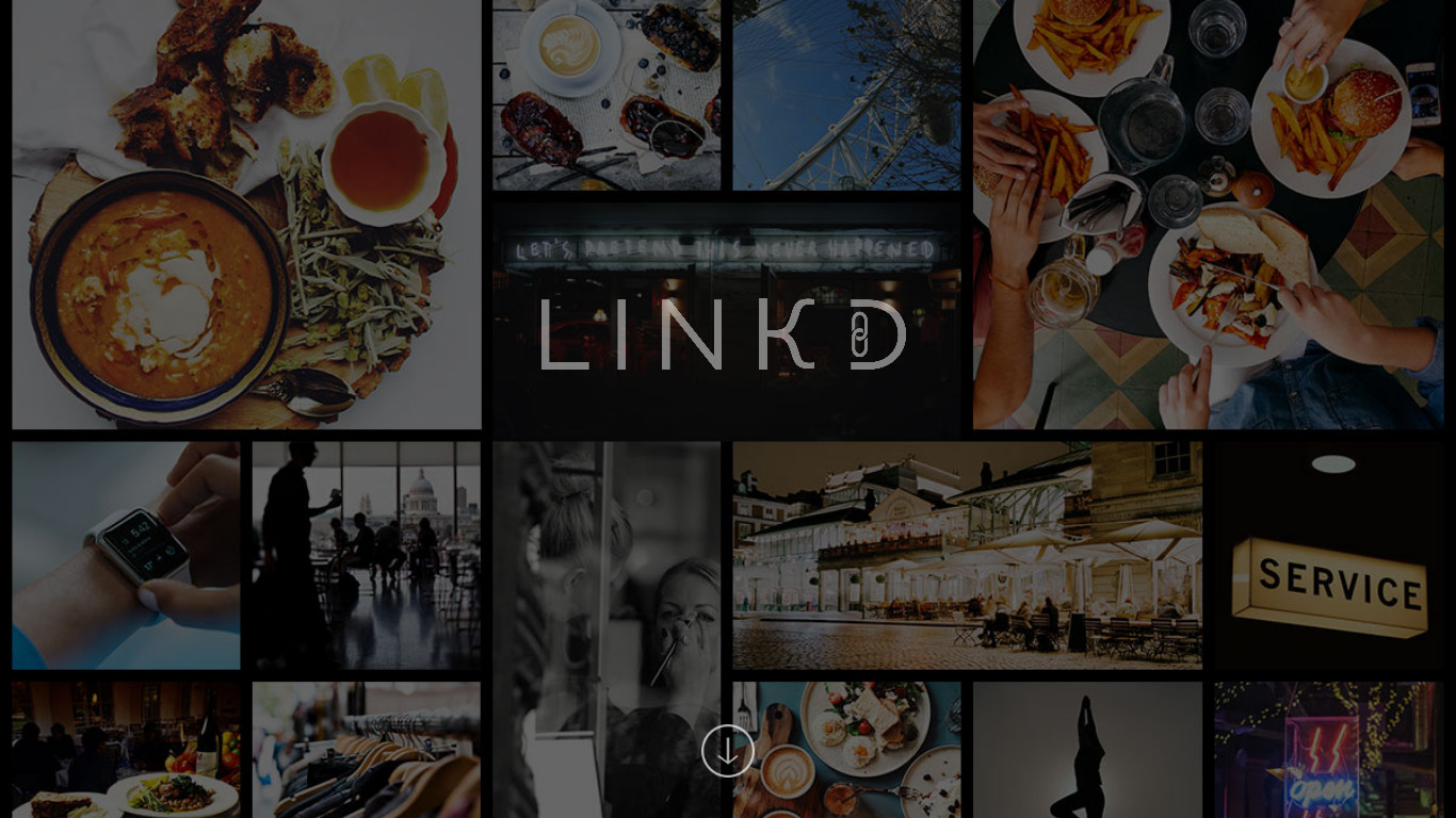 LINKD Landing page