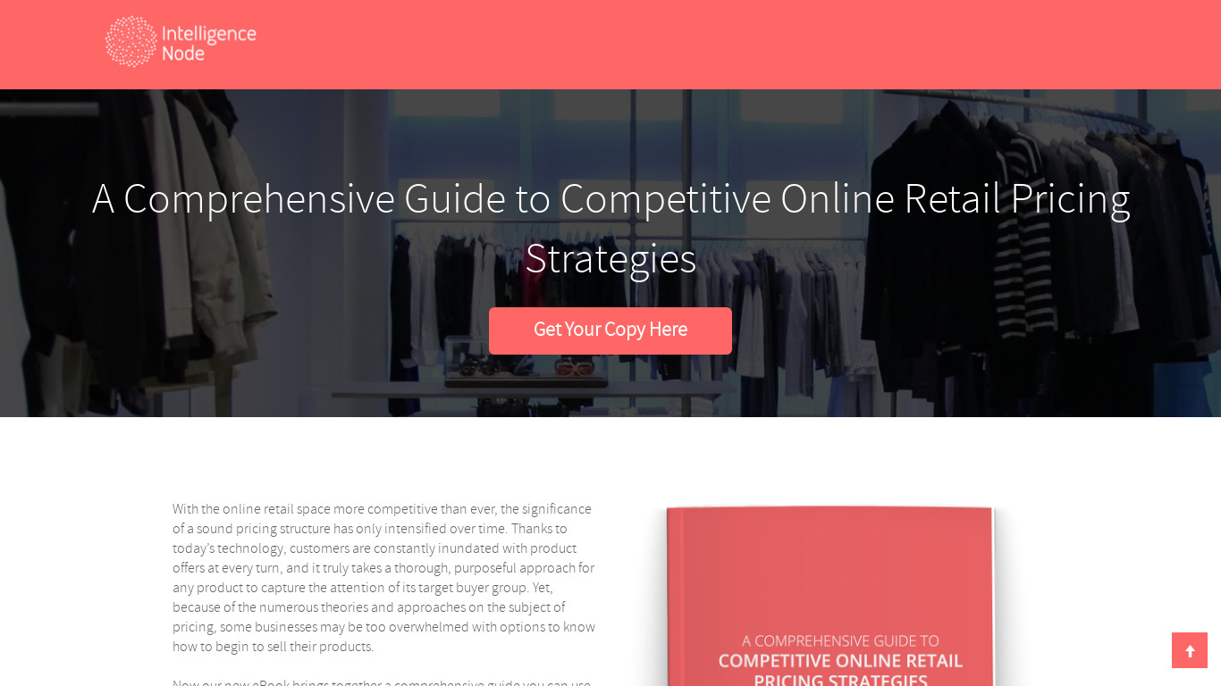 Competitive Online Retail Pricing Strategies Landing page