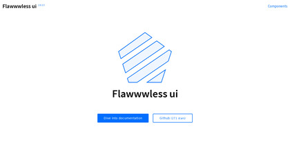 Flawwwless ui screenshot