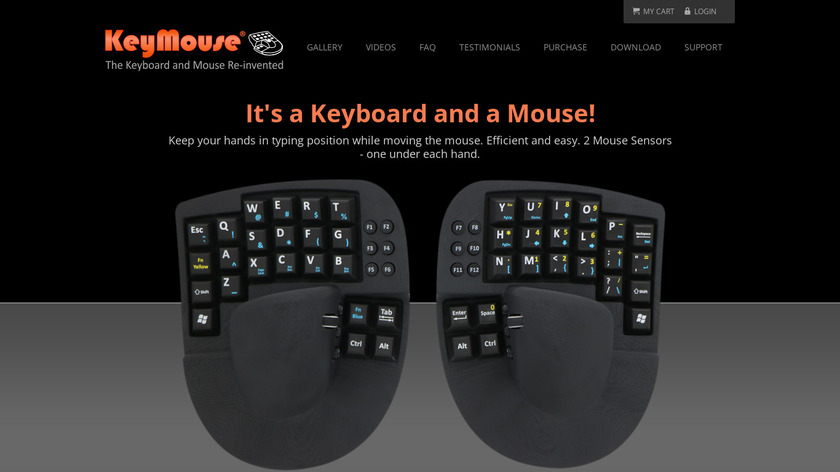 KeyMouse Landing Page