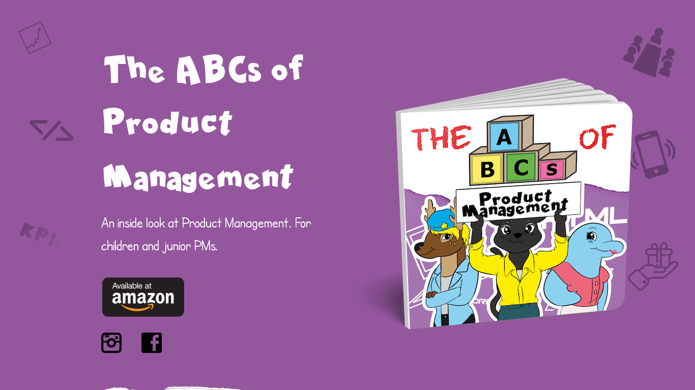 ABCs of Product Management Landing page