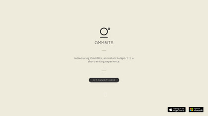 Ommbits by Ommwriter image