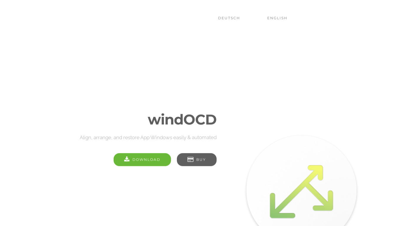 windOCD Landing page