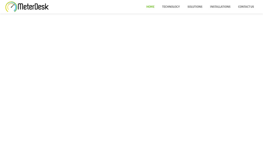 MeterDesk Landing Page