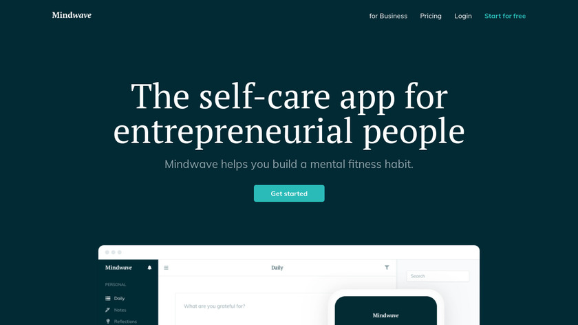 Mindwave Landing Page