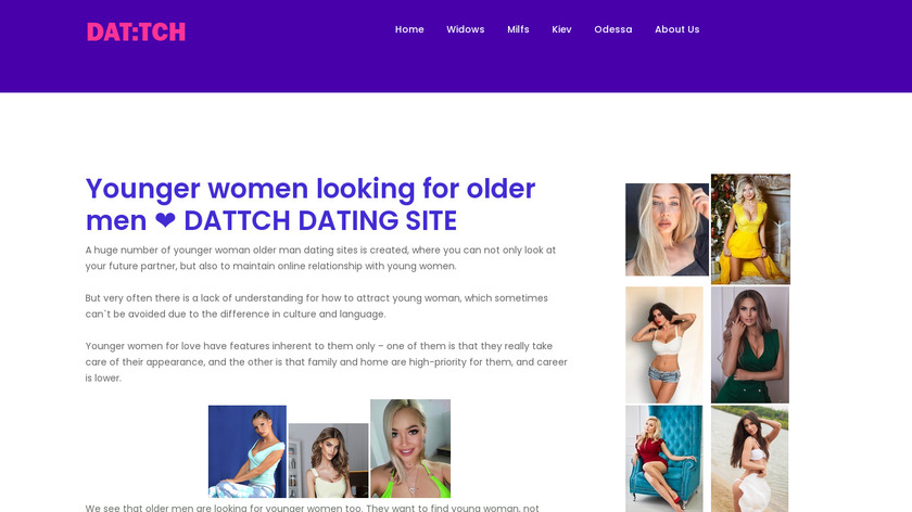 Dattch Landing Page