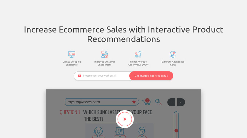 Outgrow eCommerce Landing Page
