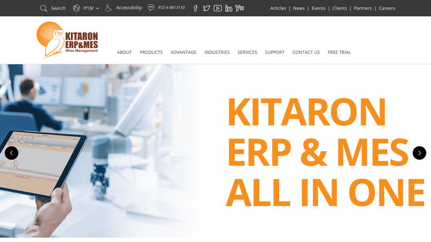 KITARON Landing Page