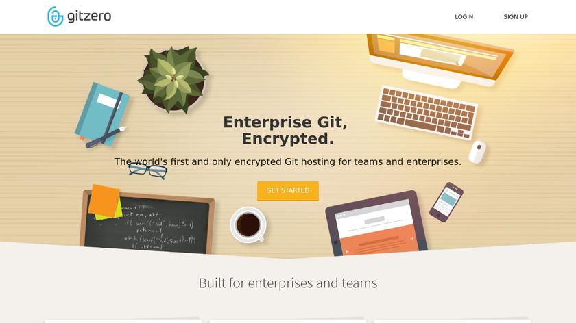 Gitzero Landing Page