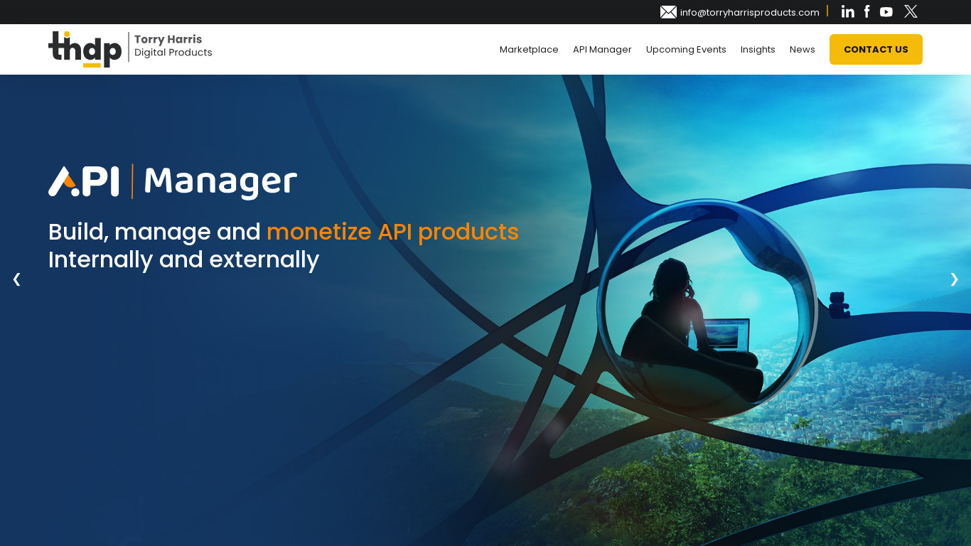 DigitMarket API Manager Landing page