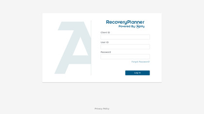 RPX Recovery Planner image