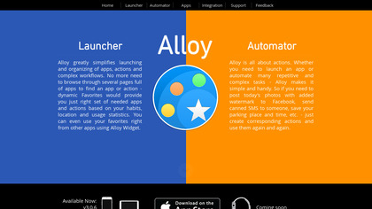 Alloy - Launcher and Automator image