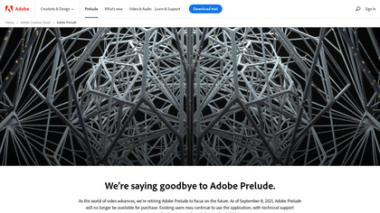 Adobe Prelude image